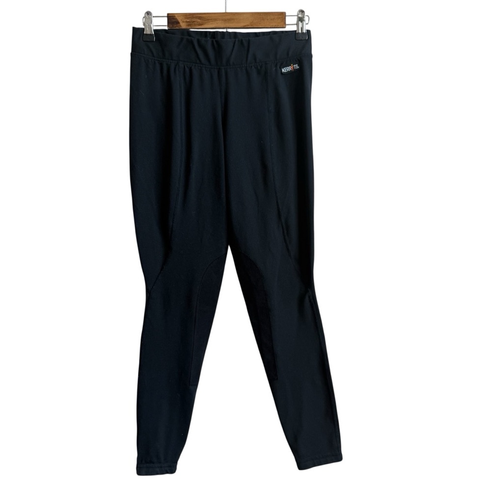 Kerrits Black Equestrian Pants L EUC